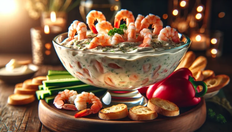 Shrimp dip is a party favorite that never fails to impress guests. This easy shrimp dip recipe combines the rich flavors of cream cheese, sour cream, and cooked shrimp to create a delicious appetizer perfect for any gathering. Whether served with crackers, celery sticks, or other dippables, this creamy concoction has a way of disappearing quickly from the buffet table.