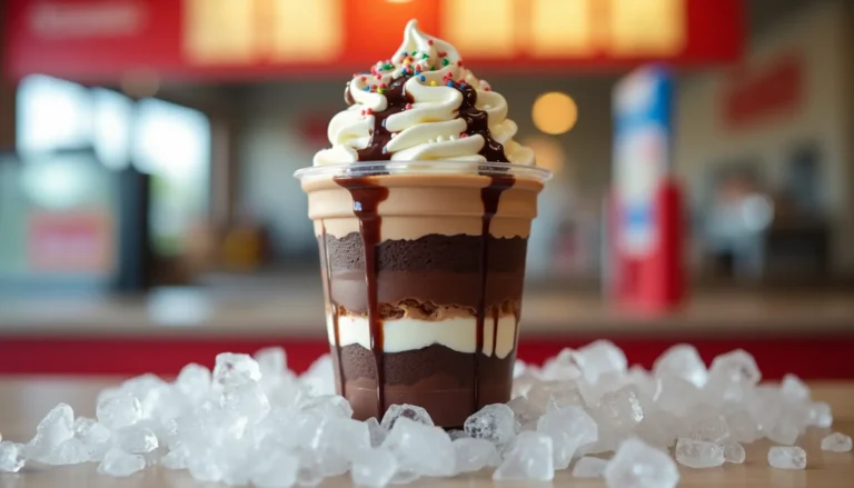 Craving a delightful dessert that combines the best of both worlds? Look no further than the Dairy Queen cake in a cup. This irresistible treat offers all the flavors of a traditional ice cream cake in a convenient, portable format. You'll enjoy layers of creamy ice cream, fudge, and frosting, all perfectly portioned for individual indulgence.