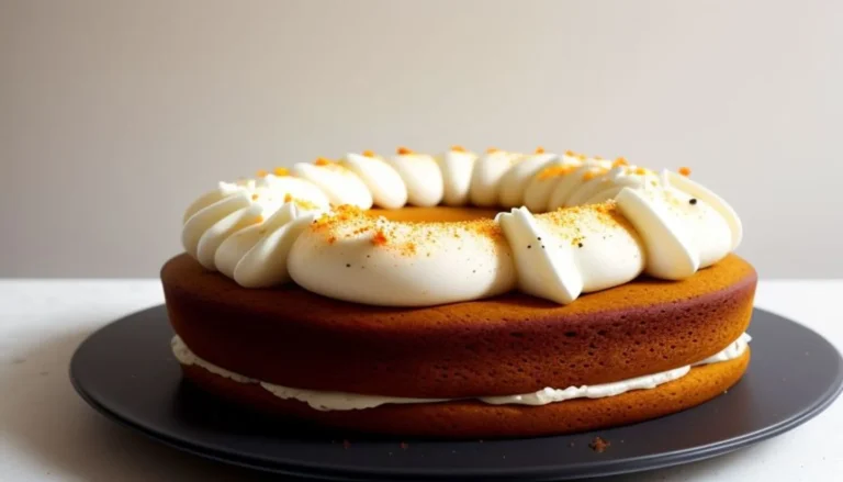 Discover the secrets to baking a moist pumpkin cake recipe with a creamy cheese filling. This guide offers detailed steps, ingredients, and tips to create the perfect autumn dessert.