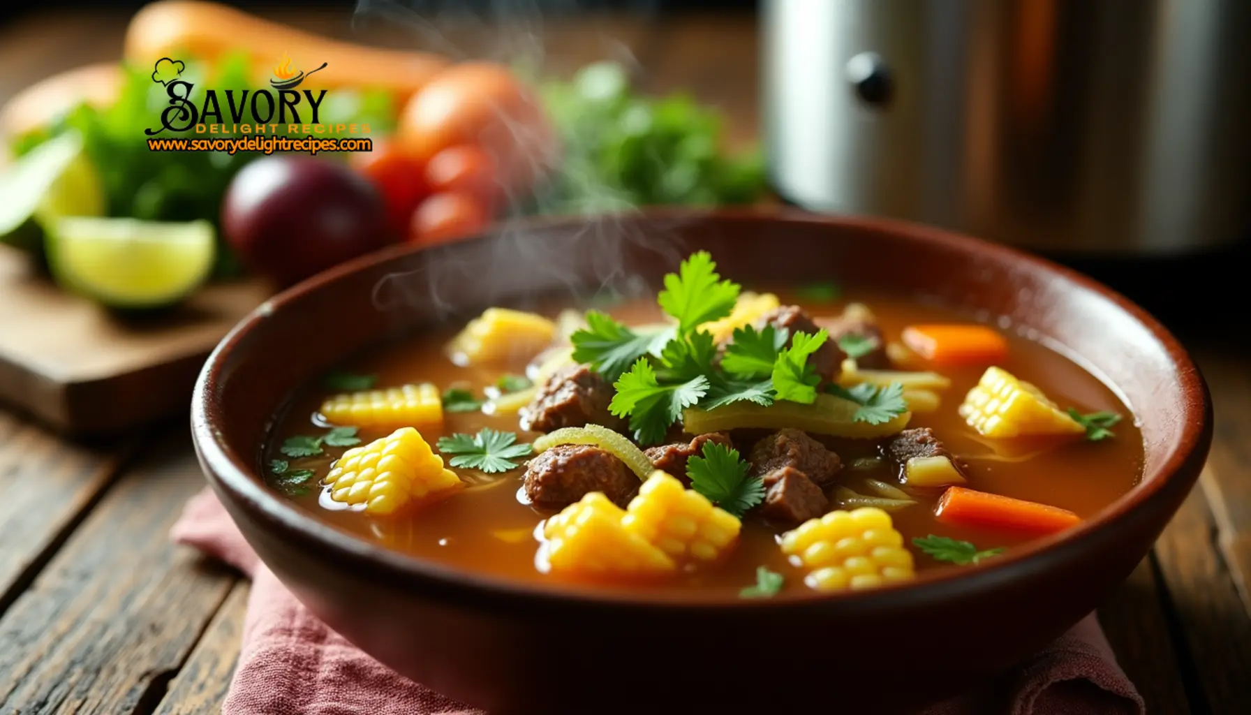 Quick and Easy Caldo de Res Recipe, Learn how to make a quick and authentic Caldo de Res, a hearty Mexican beef soup, using time-saving tips and modern cooking methods for busy weeknights.